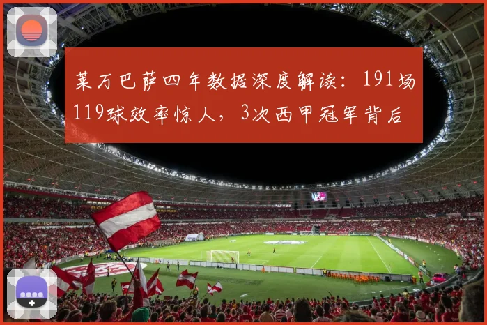 莱万巴萨四年数据深度解读：191场119球效率惊人，3次西甲冠军背后的贡献